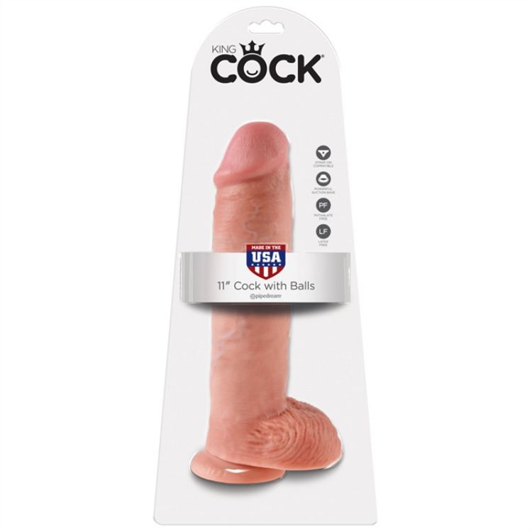 Picture of KING COCK - 11" COCK WITH BALLS