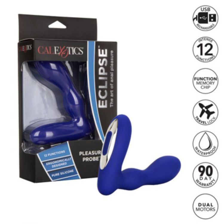 Picture of Silicone Wireless Pleasure Probe - Blue