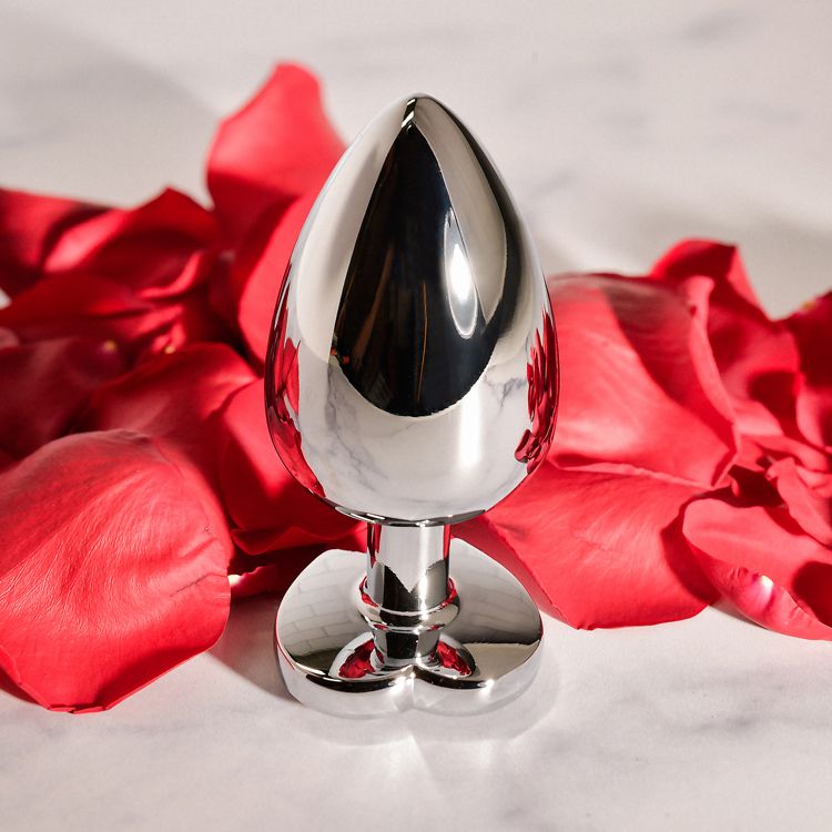 Picture of LARGE RED HEART GEM ANAL PLUG