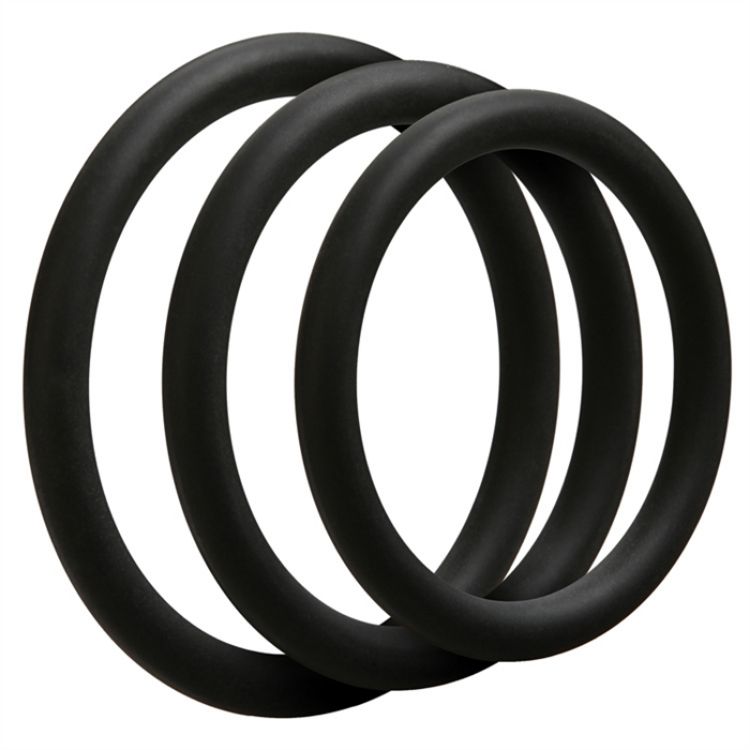 Picture of OptiMALE - 3 C-Ring Set - Thin - Black