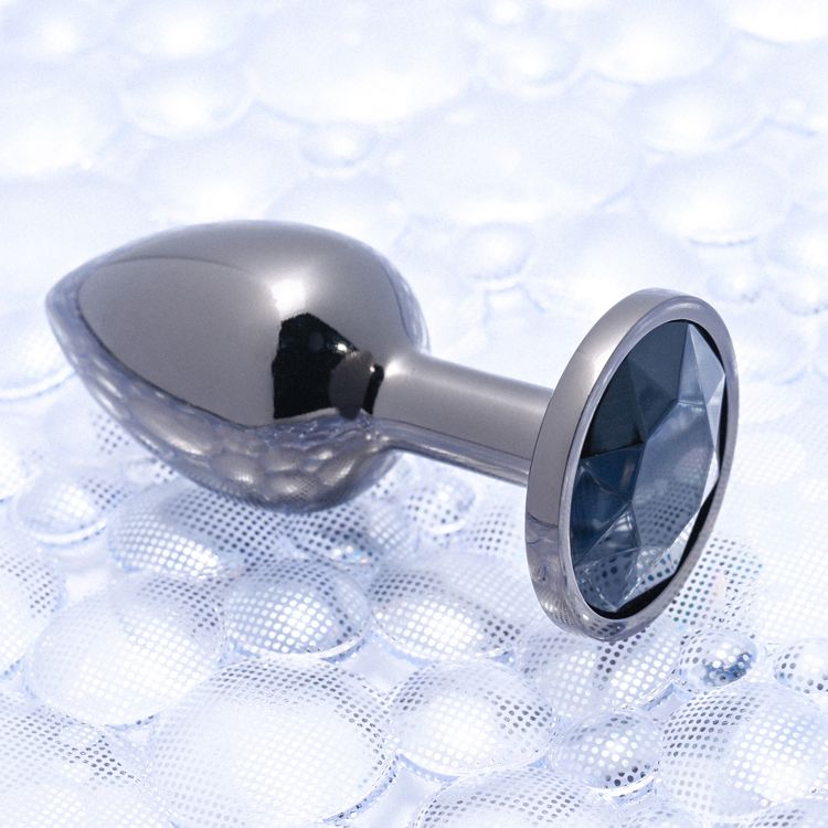 Picture of Black Gem Anal Plug Small