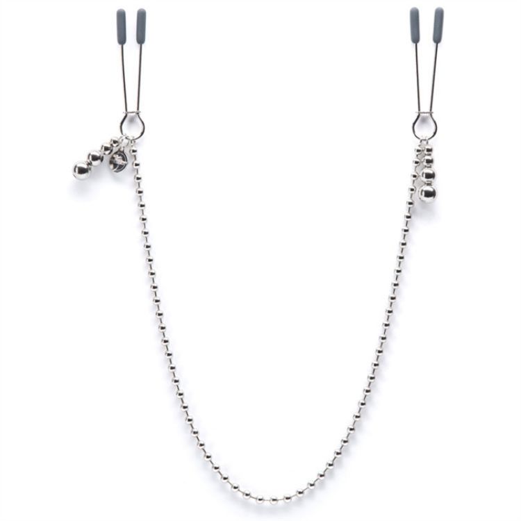 Picture of FSD - At My Mercy Beaded Chain Nipple Clamps