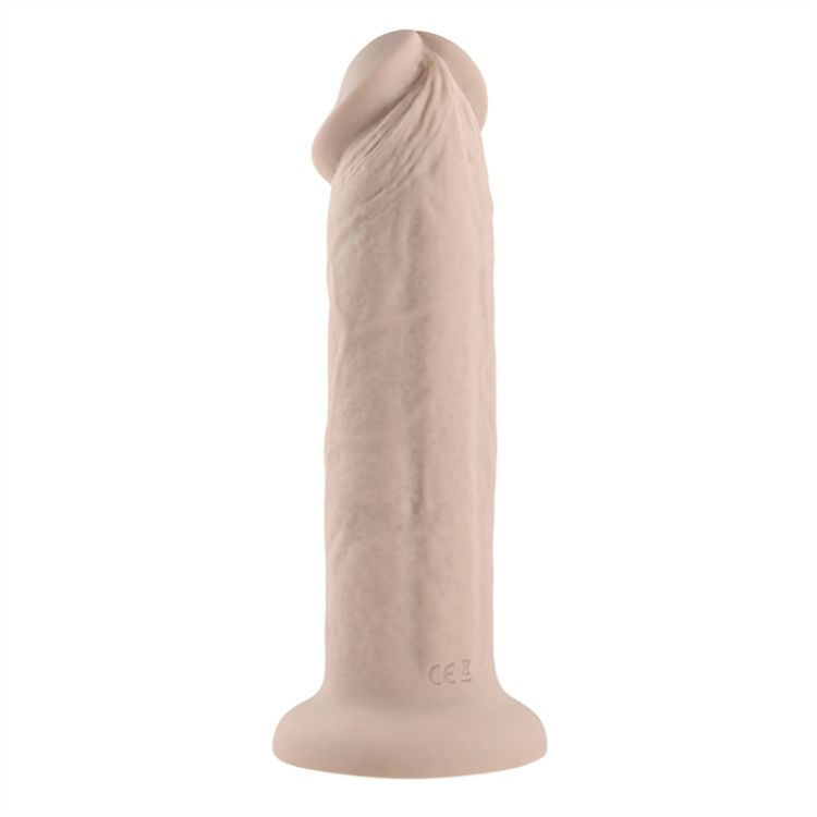 Picture of 7" Girthy Vibrating Dong (Light)