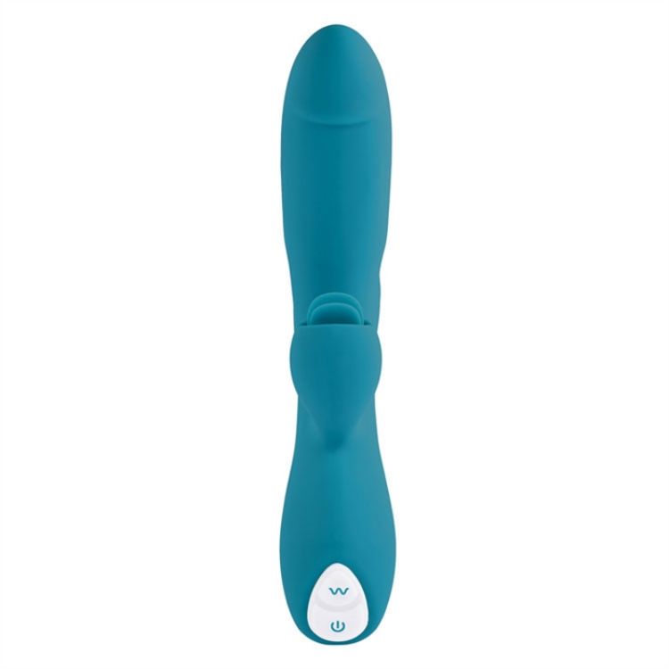 Picture of Fierce Flicker - Silicone Rechargeable - Teal