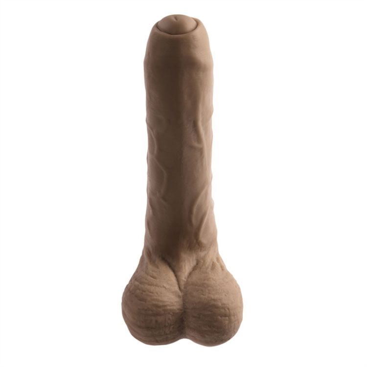 Picture of Peek a Boo Vibrating Dildo - Dark