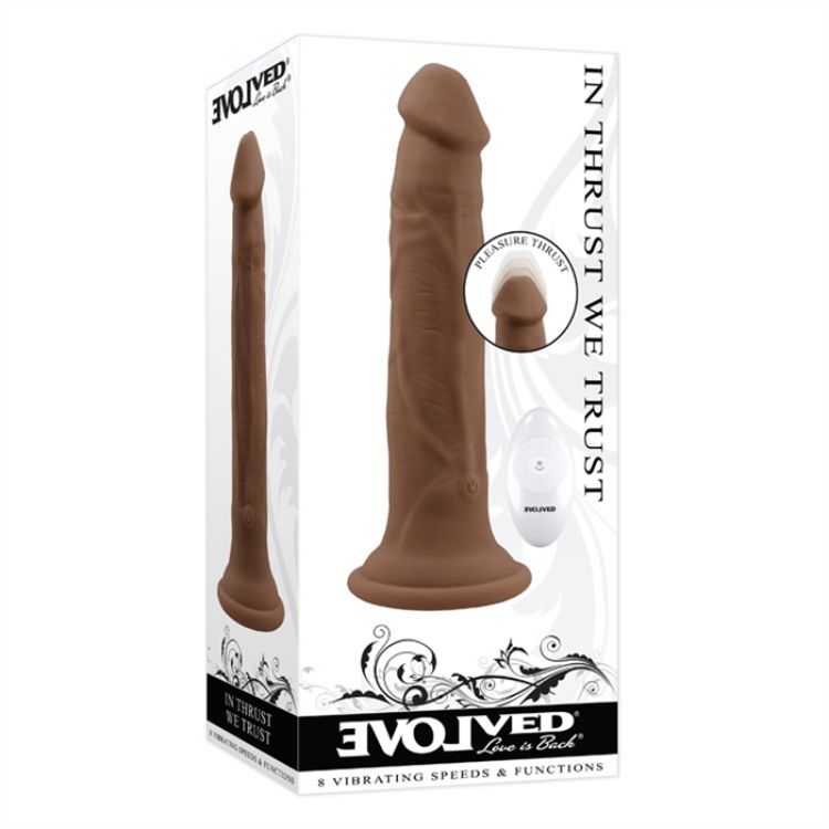 Picture of In Thrust We Trust Dark - Silicone Rechargeable