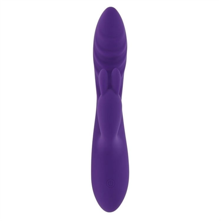 Picture of Wavy Rabbit - Silicone Rechargeable - Purple