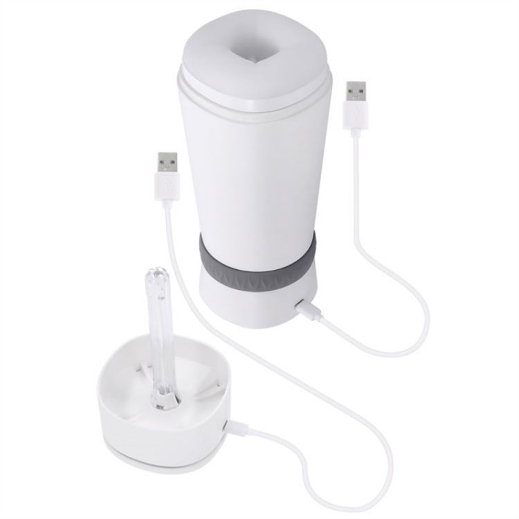 Picture of Twist & Stroke - Rechargeable Stroker - Frost