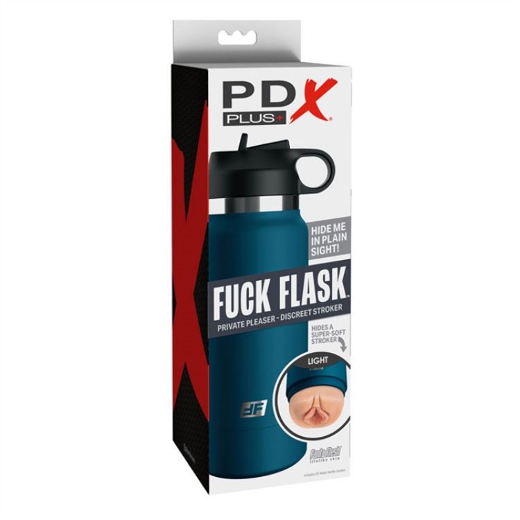 Picture of PDX Plus Fuck Flask Private Pleaser - Light/Blue