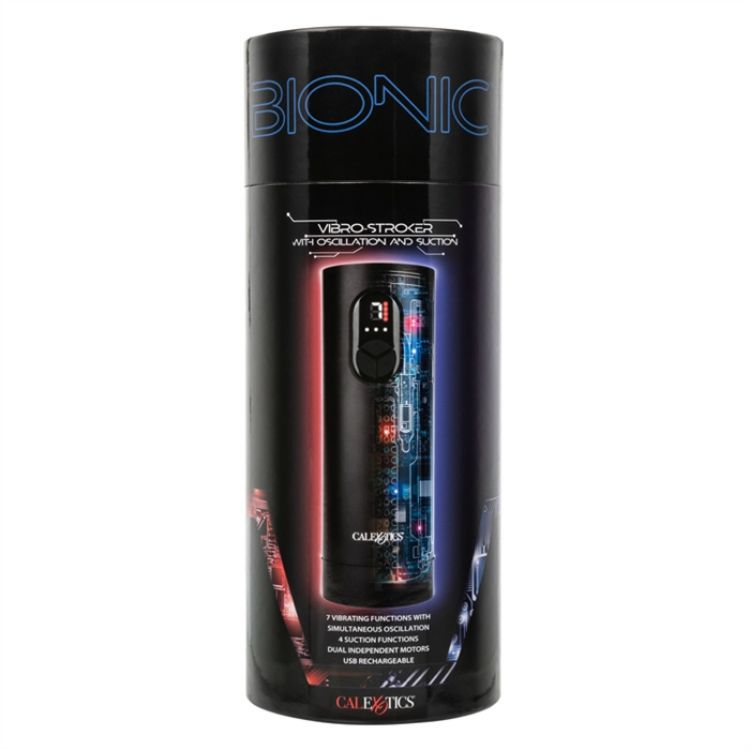 Picture of Bionic™ Vibro Stroker with Oscillation and Suction