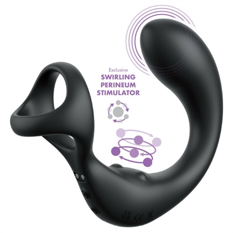 Picture of Anal Fantasy Elite Ass-gasm Taint-Alizer - Black