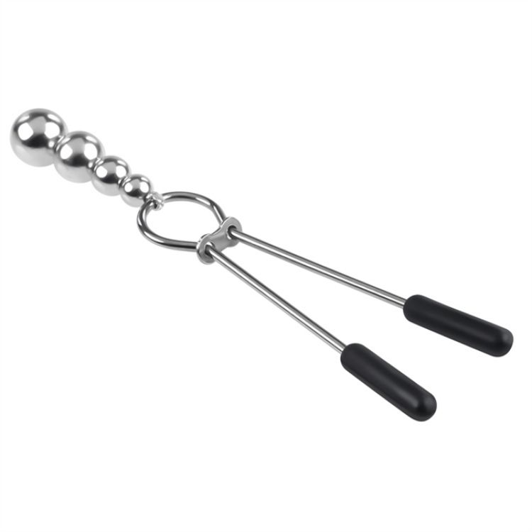 Picture of C-Beaded Nipple Clamps - Silver