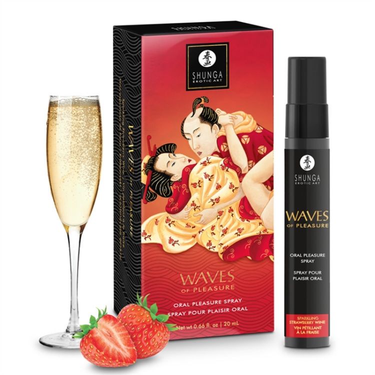 Picture of Waves of Pleasure - Sparkling Strawberry Wine 20ml