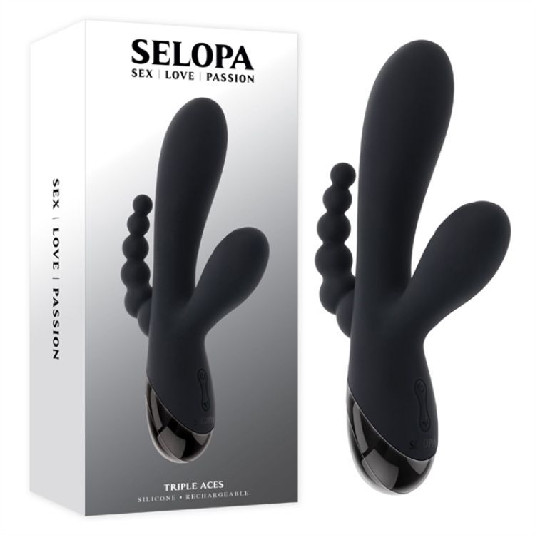 Picture of Triple Aces - Silicone rechargeable