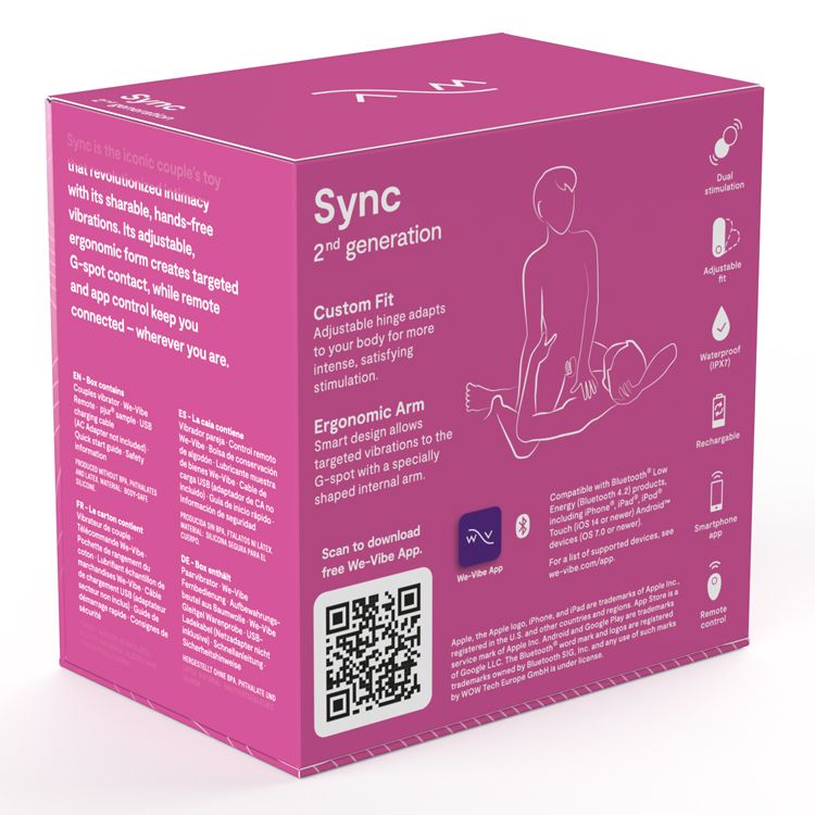 Picture of We-Vibe Sync 2 - Rose